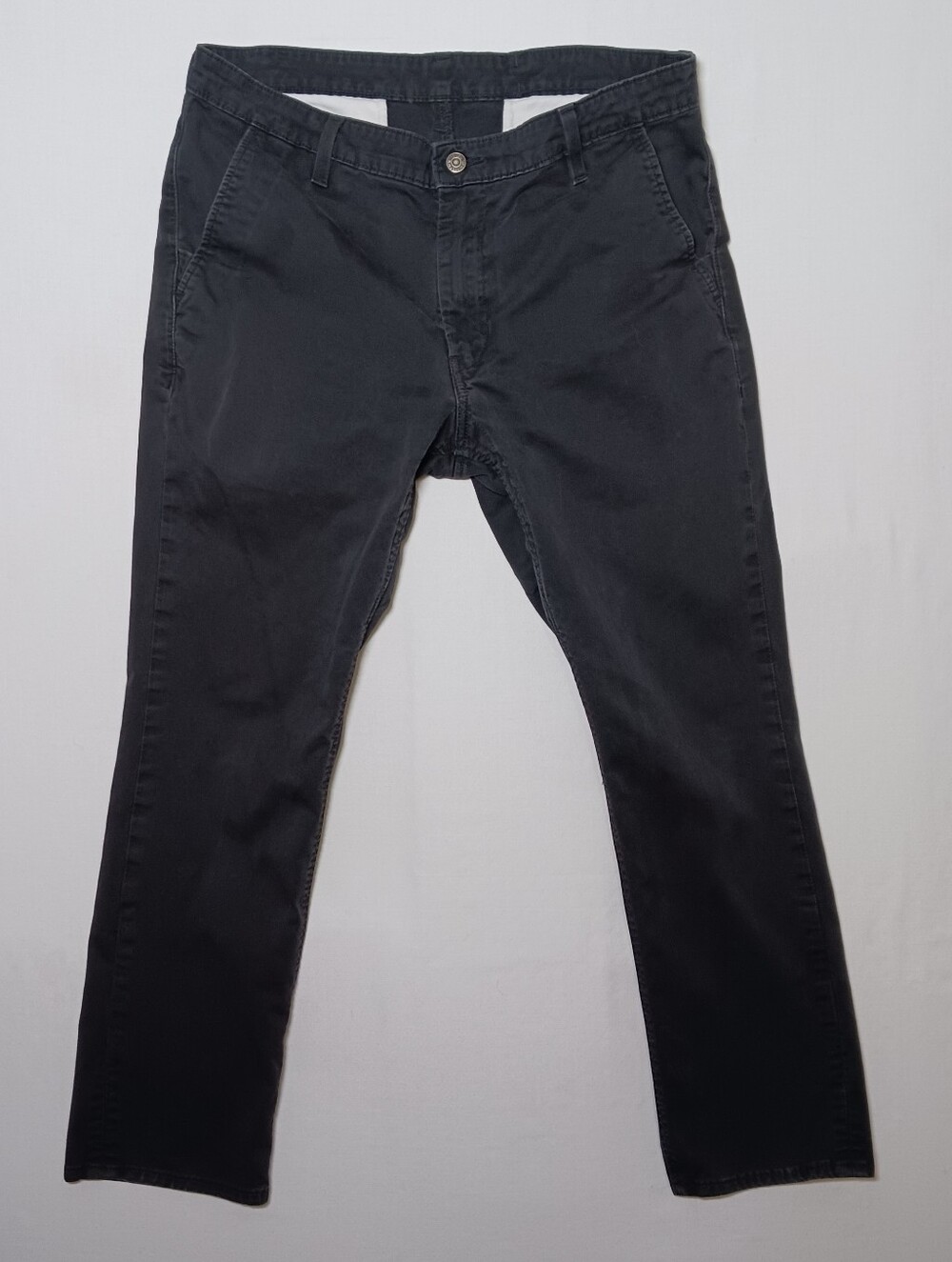 Levi's 511 Mens Slim Fit Commuter Trousers 36X30 Black Twill Stretch Cylcing